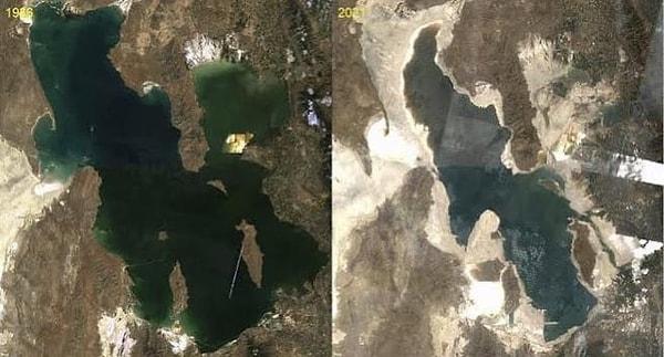 12. Büyük Tuz Gölü, Amerika. (1986 ve 2023)