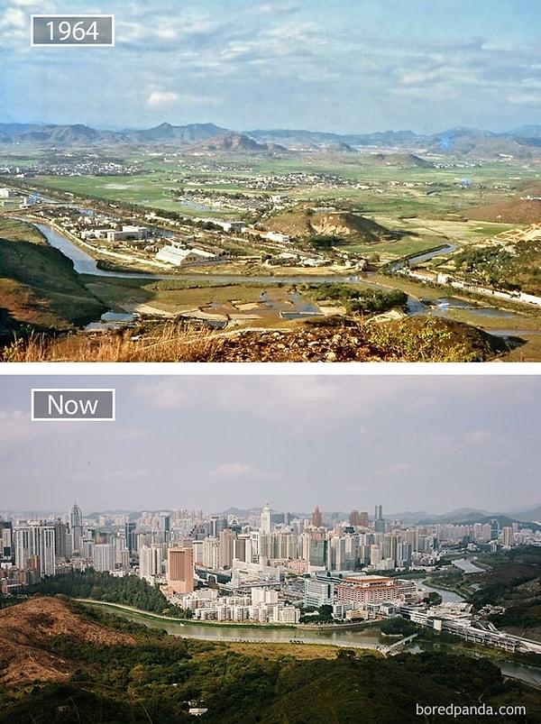 13. Shenzhen, Çin. (1964 ve 2023)