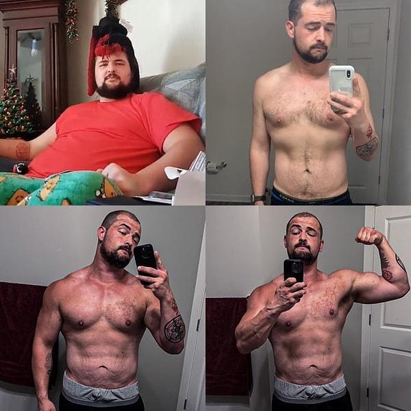 13. "3 yıl ve 35 kilonun getirdiği değişimim."