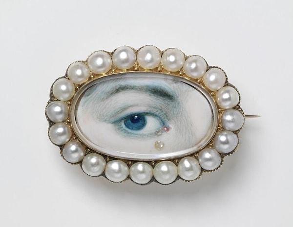 2. “Lover's Eye” aksesuarı, 18. ve 19. yüzyıllarda popülerdi.