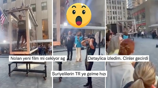 ABD'de Bir İllüzyonist, Cam Kafesteki 4 Kişiyi Hiç Dokunmadan Başka Bir Cam Kafese Geçirdi