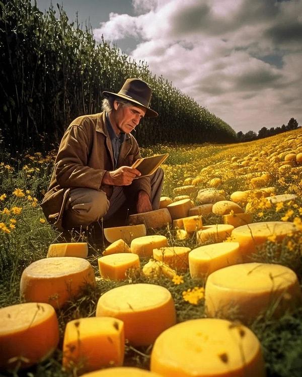 12. Peynirler doğada yetişseydi. 😳