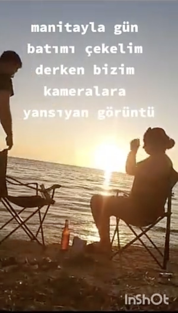 Bir çift, gün batımı izlemek için gittikleri deniz kenarında, anı olsun diye video çekmeye karar verdi. Fakat kader ağlarını başka bir şekilde örecekti...