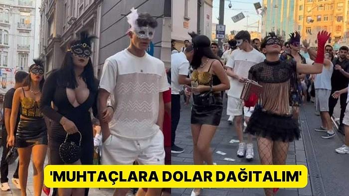 Taksim'de 1 Dolar Dağıtan OnlyFans Kullanıcılarına Gözaltı: 13 Şüpheli Adliyeye Sevk Edildi