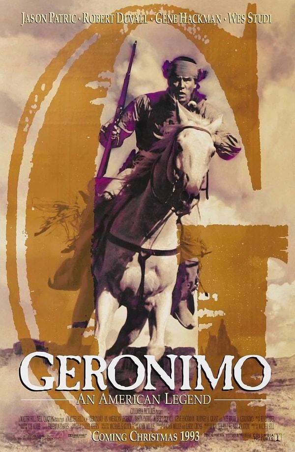 Geronimo'nun bu büyüleyici hayat hikayesi pek çok filme konu olmuştur. Bu filmler arasında en ünlü olanlarından biri, 1993 yapımı "Geronimo: An American Legend" filmidir.