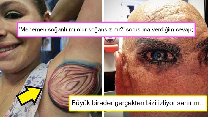 Gördüğünüz Anda Yaşadığınız Hayatı Sorgulatıp Dövme Yaptırmaya Tövbe Ettirecek Birbirinden Acayip 15 Kişi