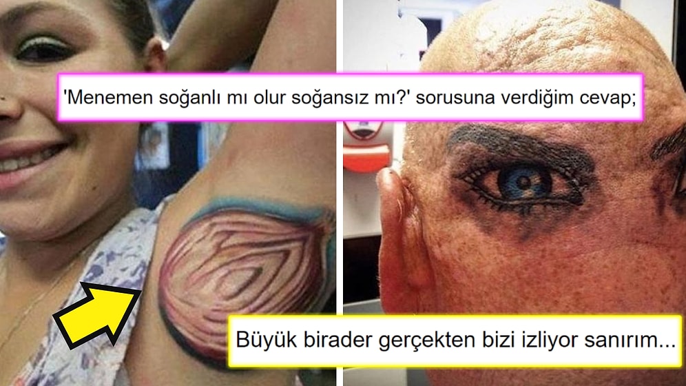 Gördüğünüz Anda Yaşadığınız Hayatı Sorgulatıp Dövme Yaptırmaya Tövbe Ettirecek Birbirinden Acayip 15 Kişi