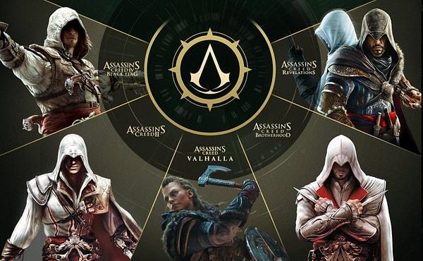 Ubisoft tarafından yapılan açıklamaya göre 5 farklı Assassin's Creed oyunu kısa süre için tamamen ücretsiz olarak oynanabilecek.