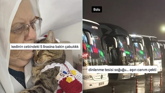 İçinizi Isıtacak Detaylardan Dinlenme Tesisi Soğuğuna Son 24 Saatin Viral Tweetleri