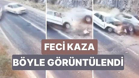 Erzurum'da Bir Anda Yolun Ortasında Duran Araç Bir Kişinin Hayatını Kaybettiği Feci Bir Kazaya Sebep Oldu