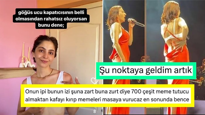 Meme Ucunu Gizleyen Bantların Belli Olmaması İçin Çıkartılan Ürün Sosyal Medyadaki Kadınları İsyan Ettirdi