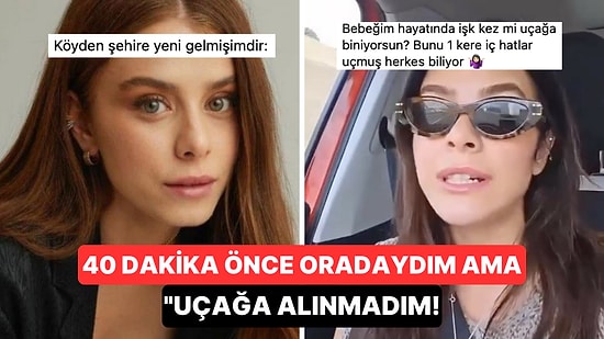 Uçuşa 40 Dakika Kala Havalimanına Gittiği İçin Uçağa Alınmayan İlayda Alişan'ın İsyanı Tepki Çekti