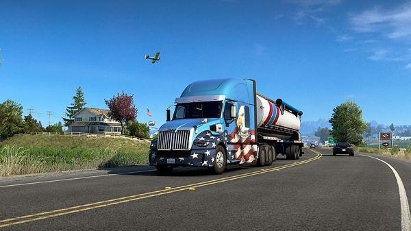 American Truck Simulator'a da zam geldi.