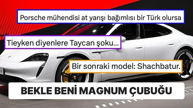 Asın Bayrakları! Porsche'nin Elektrikli Arabası Taycan'a Türkçe İsim Verdiği Bilgisi Herkesi Şaşırttı