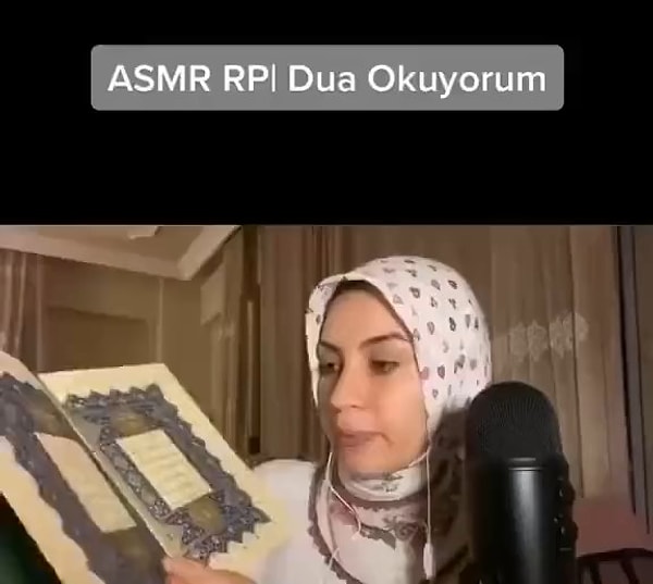 Sosyal medya hesaplarında ASMR videoları paylaşan ve TikTok'ta 18 bin, YouTube'da ise 35 bin takipçisi bulunan Dilşad'ın ASMR olarak dua okuması kısa sürede gündem oldu ve sosyal medyada tartışma yarattı.