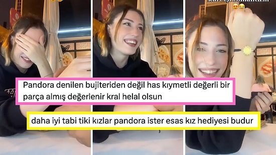 Bizim Hayaller Siyah Poşete: Sevgilisine Hediye Olarak Çeyrek Altınlı Bileklik Alan Erkek