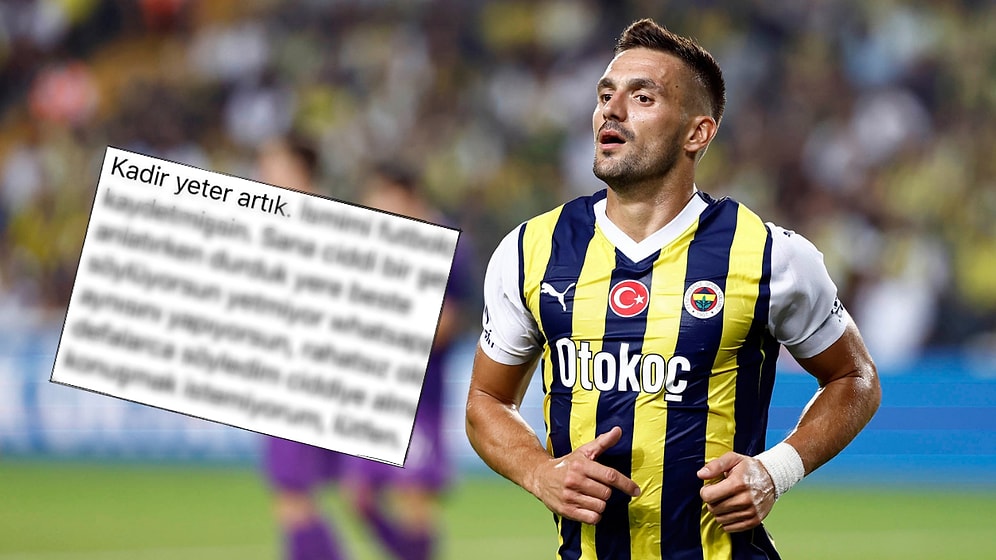 Sevgilisini Çıldırttı: Fenerbahçeli Taraftarın Dusan Tadic Aşkı Pes Dedirtti