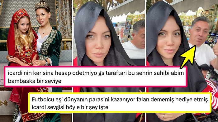 Başörtüsü Almak İsteyen Wanda Nara'ya Esnafın Verdiği Cevap Viral Oldu