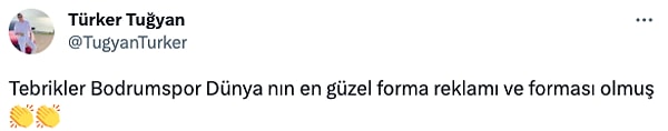 Bodrumspor'a bu formalarıyla birlikte başarılı bir sezon diliyoruz!