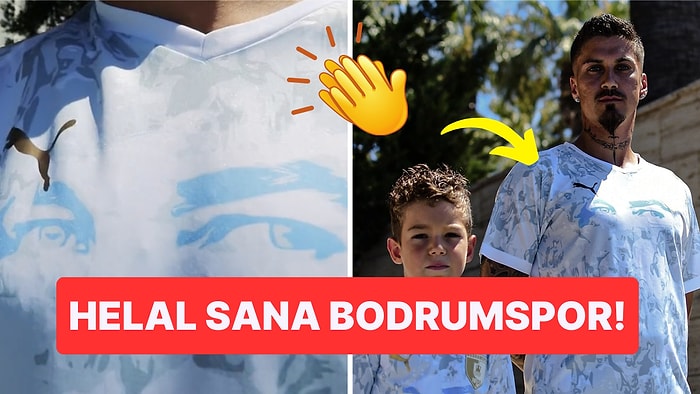 Bodrumspor'un 'İzindeyiz Atam Söz' Diyerek Tanıttığı Cumhuriyet Forması Büyük Takdir Topladı!