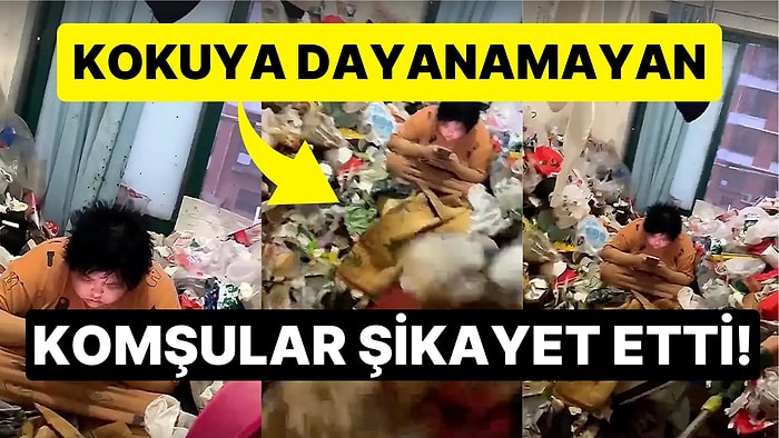 Bir Sene Boyunca Kiracısının Tüm Çöpleri Evde Biriktirdiğini Söyleyen Ev Sahibi "Çöp Evi" Paylaştı