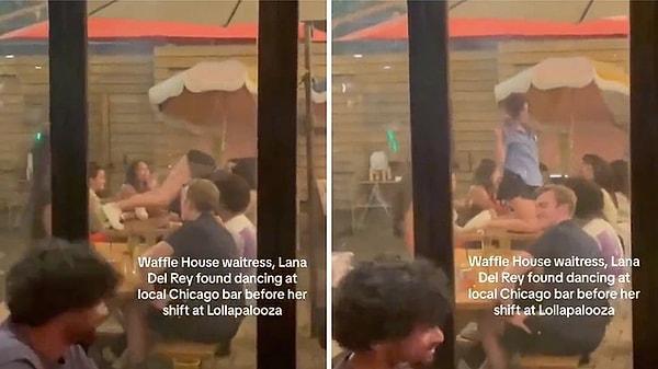 11. Geçtiğimiz hafta masaların üstüne çıkıp twerk yaptığı görülen kişinin Lana Del Rey olduğu iddiası ise gündem olmuştu.