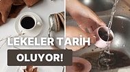Kahve İçmeden Uyanamayanlar Buraya! Kahve Lekelerinizi Kupalardan Nasıl Çıkaracağınızı Anlatıyoruz
