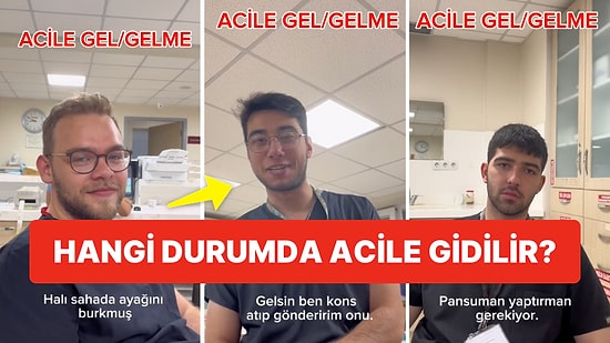 'Ne Zaman Acile Gidilir, Ne Zaman Gidilmez?' Soruna Sağlık Çalışanlarından Yanıt