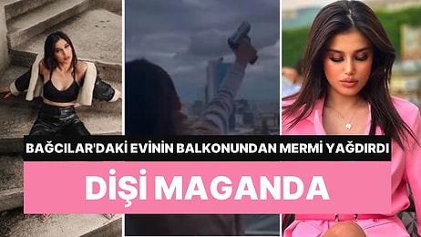 Bağcılar'da Rezidansın Balkonundan Ateş Eden Kadın Model Gözaltına Alındı