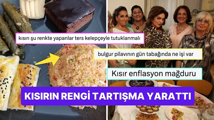 Böyle Kısır mı Olur? Gün Tabaklarının Şahı Kısırı Az Salçalı Yapan Kullanıcıya Gelen Efsane Tepkiler