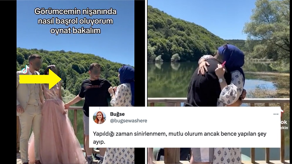 Görümcesinin Nişan Fotoğraf Çekimi Sırasında Kocasına Hamile Olduğunu Söyleyen Kadın Tepki Çekti