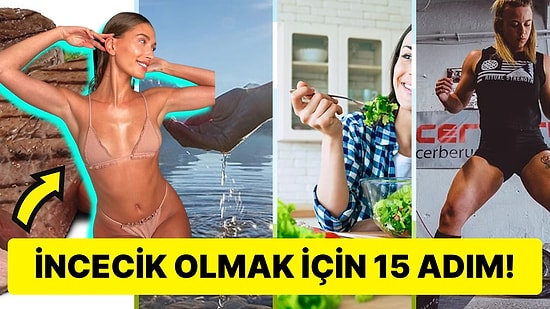 100 Günde Kilo Vermek İçin Bilimsel Olarak Kanıtlanmış 15 Basit Adım!