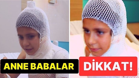 Anne Babalar Dikkat! 11 Yaşındaki Fatma, Sosyal Medyada Gördüğü Kolonya Yakma Videosu Yüzünden Kendini Yaktı!