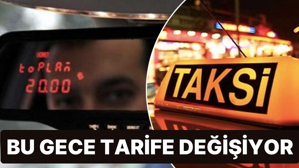 İstanbullular Dikkat! Taksi Ücretleri Bu Gece Değişiyor: İşte İstanbul’daki Yeni Taksi Ücretleri