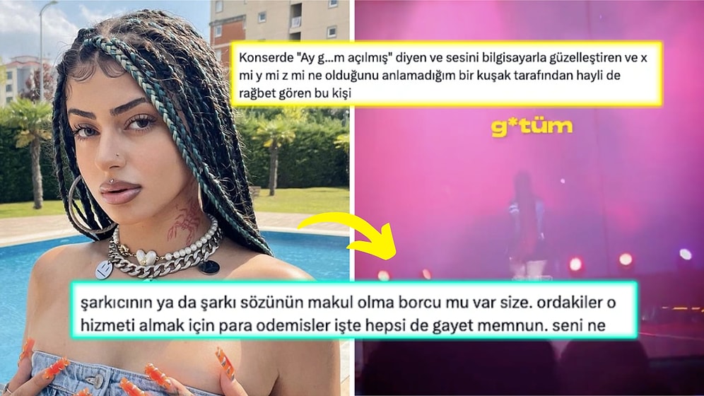 Şarkılarıyla Gündem Olan Alizade Konserdeki Hareketiyle Sosyal Medyada Yeniden Tartışma Yarattı