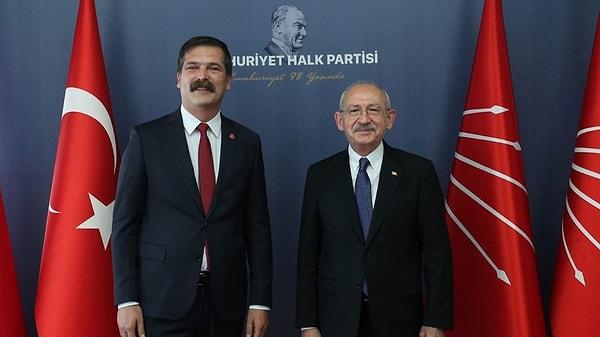 Seçime katılan partilerden TİP, genel seçimlerdeki Cumhurbaşkanlığı yarışında Recep Tayyip Erdoğan’ın karşısındaki aday CHP Gene Başkanı Kemal Kılıçdaroğlu’nu desteklemişti.