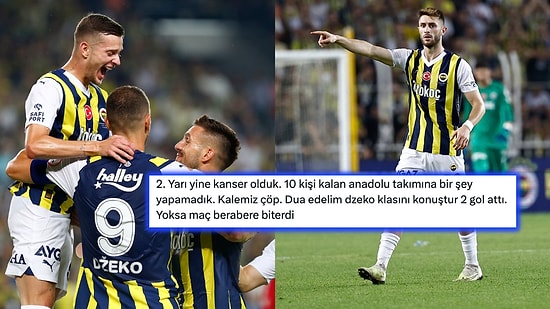 10 Kişi Kalan Gaziantep FK'yı 2-1'lik Skorla Mağlup Eden Fenerbahçe'ye Gelen Tepkiler