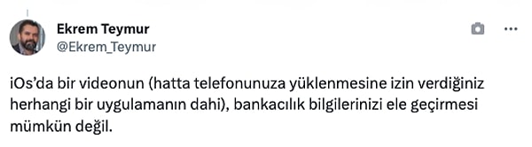 Böyle bir şey mümkün değil, diye savunanlar da oldu.