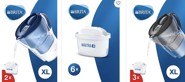 Brita Ürünlerinde Sepette %15 İndirim👇