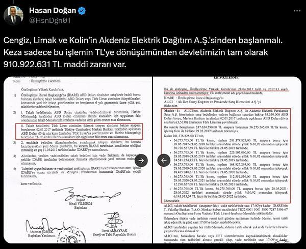 İlgi çeken diğer kısım da Cumhurbaşkanı Erdoğan, "bu kredi borçlarının" araştırılması talimatını verdiği iddiası oldu.