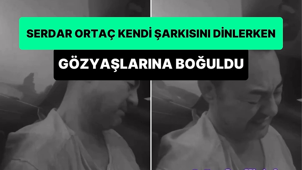 Serdar Ortaç, Henüz Çıkmamış 'Ferhat' İsimli Şarkısını Hayranlarına Dinletirken Gözyaşlarını Tutamadı