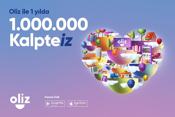 Evinin tüm ihtiyaçlarını karşılamak için sen de 1 milyon Olizliden biri ol!