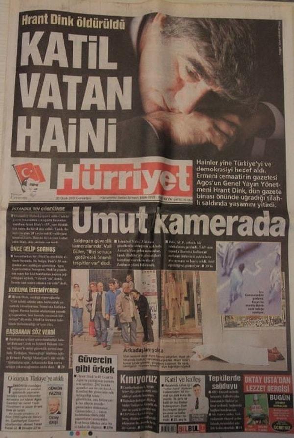 9. Hrant Dink Suikasti
