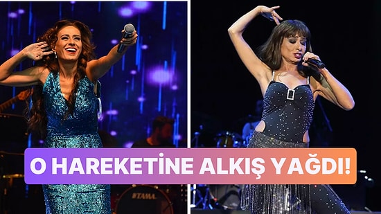 Yıldız Tilbe Sevenleriyle Buluştu, Sahnedeki O Hareketine Alkış Yağdı!