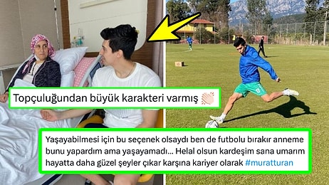 Annesi İçin Kariyerini Feda Eden Futbolcu Murat Turan Hepimizin Gözlerini Yaşarttı