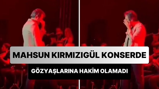 Mahsun Kırmızıgül, 'Yıkılmadım Ayaktayım' Şarkısında Gözyaşlarına Hakim Olamadı