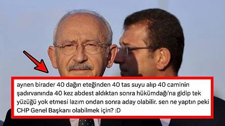Kemal Kılıçdaroğlu'nun Adaylık İçin Ekrem İmamoğlu'na Sunduğu Söylenen Şartlara Tepki Yağdı!