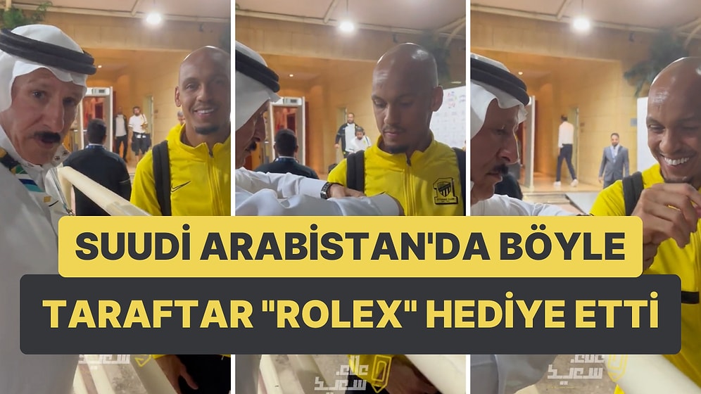 Fabinho İyi Oynadı, Taraftar Rolex Marka Saat Hediye Etti