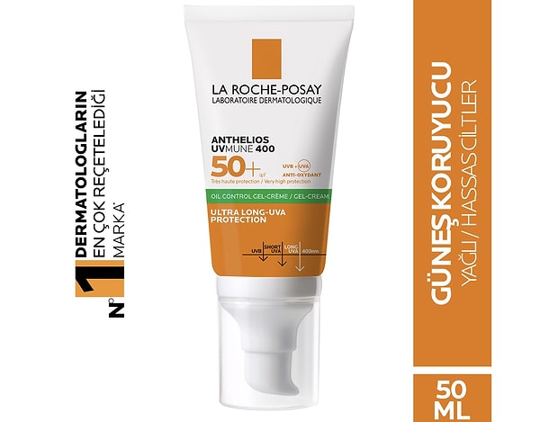 La Roche Posay Anthelios Uvmune 400 Oil Control Spf50+ Güneş Kremi