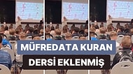 Dortmund'da Müslüman Öğrencilerin Çoğunlukta Olduğu Okulda Yeni Müfredat Nedeniyle Çocuklara Kuran Dinletildi